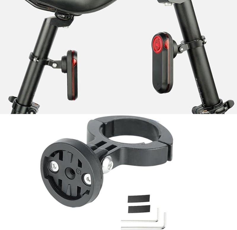 Universal Bike Tail Light Radar Seatpost Mount Bracket Water Resistant For Long Distance Cycling - Image 2